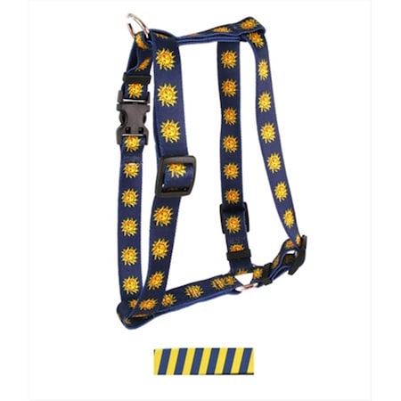 Team Spirit Blue And Yellow Roman Harness - Extra Large